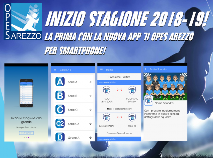 Inizia la stagione 2018-19!